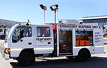 Hansen Environmental - Spill Response Vehicle